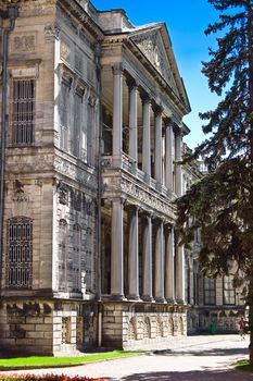 Dolmabahce palace in Istanbul, Turkey