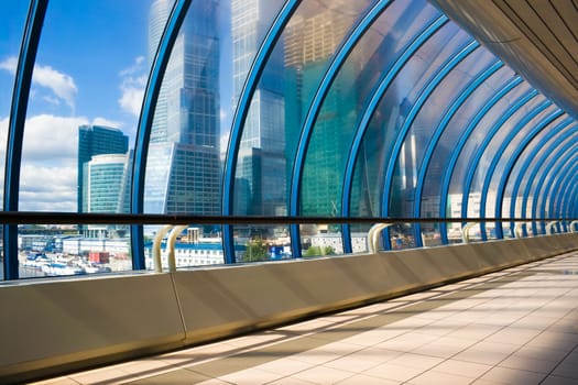 Office bridge near the International Business Centre