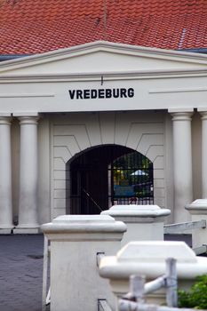 Vredeburg, Dutch colonial relic which has become an icon Jogjakarta to be visited by tourists