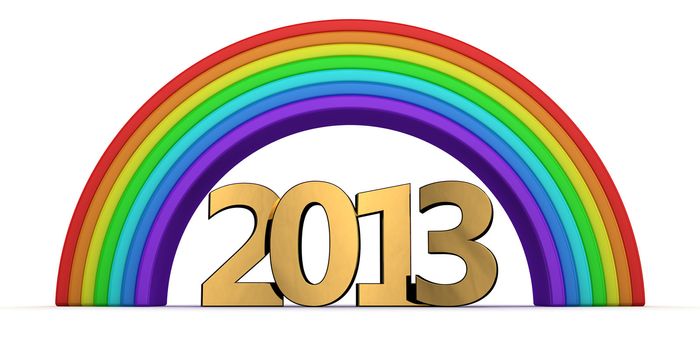 Golden 2013 under the rainbow