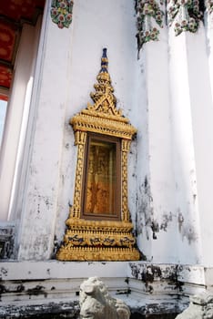 Temple beautiful at Wat Pho in Bangkok.