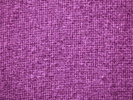 Pink burlap fabric closeup for texture and backgrounds