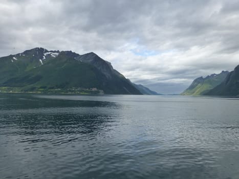 Hjoerundfjord nortwest Norway