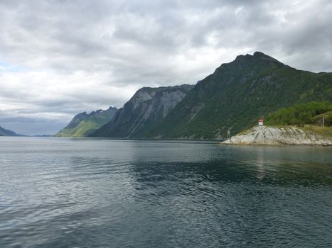 Hjoerundfjord nortwest Norway