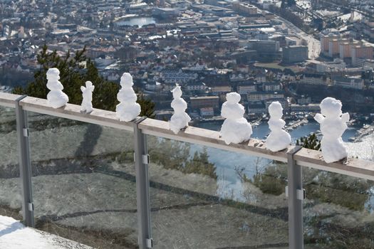 Taken from Fløyen in the city of Bergen, Norway