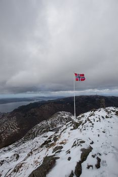 Taken from Ulriken in the city of Bergen, Norway