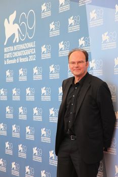 Jean Pierre Ameris poses for photographers at 69th Venice Film Festival