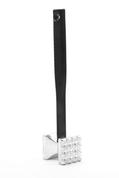 Metal Meat Mallet Grinder Tenderizer Hammer kitchen utensil on white background
