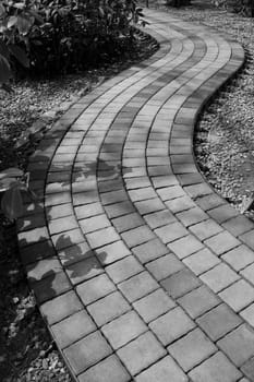 Garden Stone Path