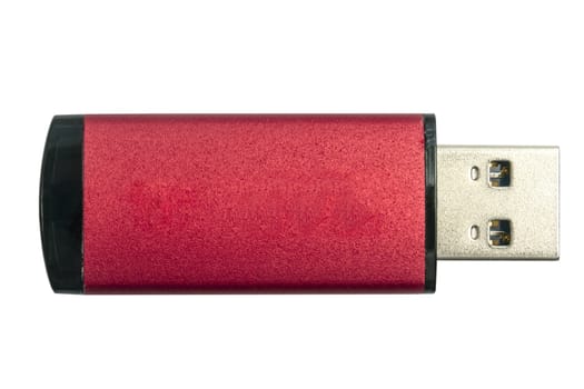 USB Flash Drive isolated on white