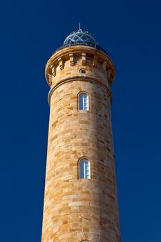 Wonderful lighthouse known as  lighthouse of Chipiona at the province of Cádiz