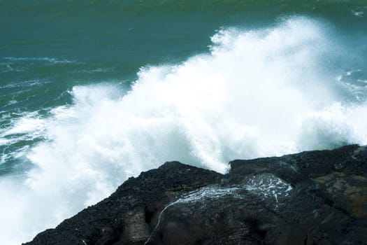 Rock near Tanah Lot, Bali.