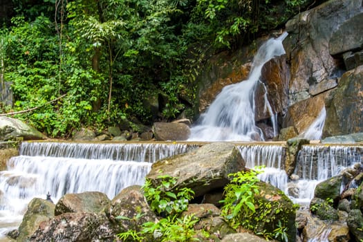 Kathu Waterfall in Kathu District of Phuket