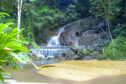 Kathu Waterfall in Kathu District of Phuket