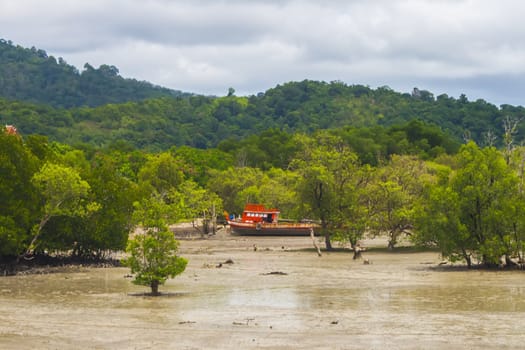 The ship in the wood at  Phuket, Thailand