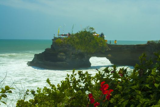 Place near Tanah Lot, Bali. Indonesia