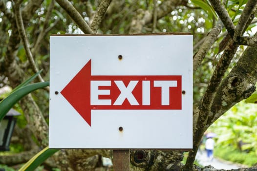 Exit to the left.