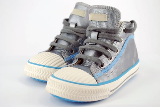Basketball sneakers shoes on white