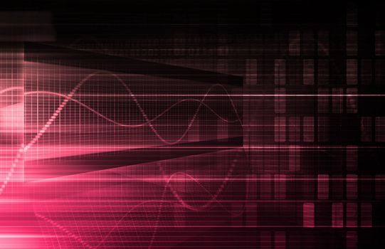 Digital Background Internet Concept as a Art