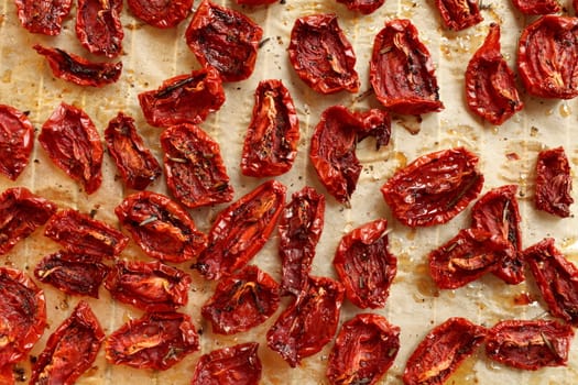 sun-dried tomatoes with olive oil and spices