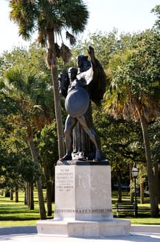 Charleston SC Confederate Defenders Statue