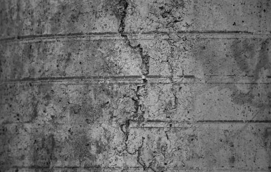 Grey old concrete wall closeup texture and background