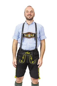 An image of a traditional bavarian man