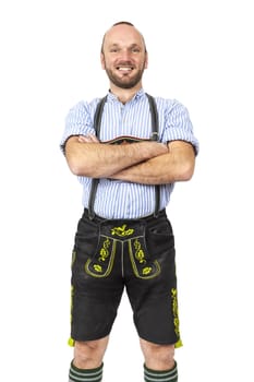 An image of a traditional bavarian man