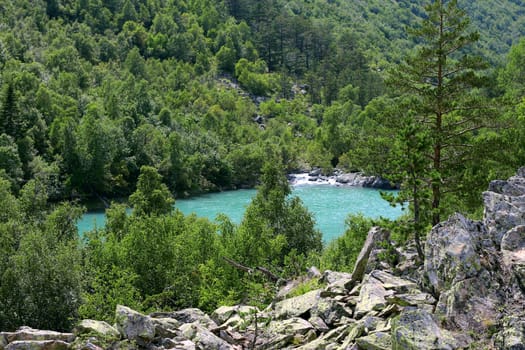 Baduk lakes of Teberda and Dombai