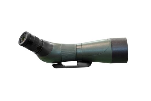 Telescope for digiscoping equipment isolated