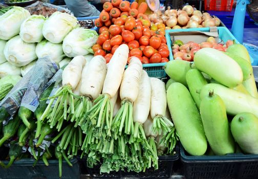 Fresh vegetable in market
