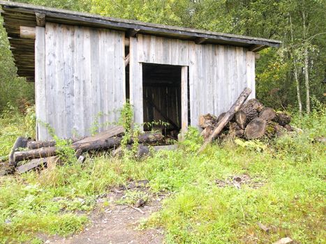 firewood shed