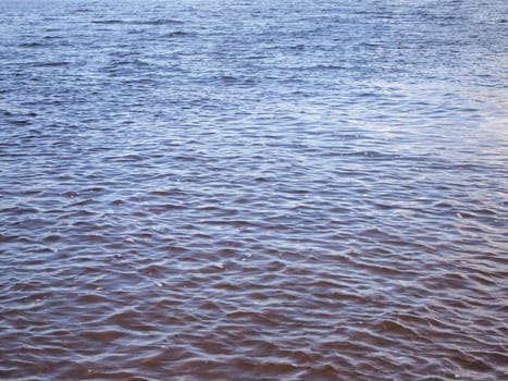 ripples on the river