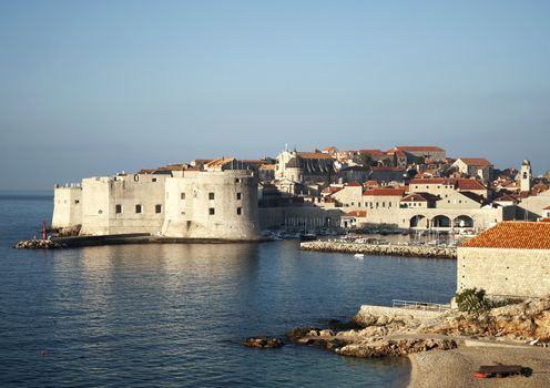 dubrovnik walled city in croatia