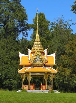 Thai Pavilion at Parc Denantou, Ouchy, Lausanne, Switzerland
