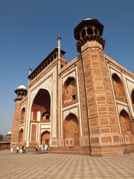 Darwaza-i rauza or The Great gate. Gateway to the Taj Mahal