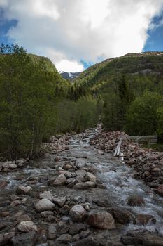 Out in the Norwegian wilderness