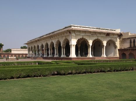 Building inside the Red Fort, Agra, India