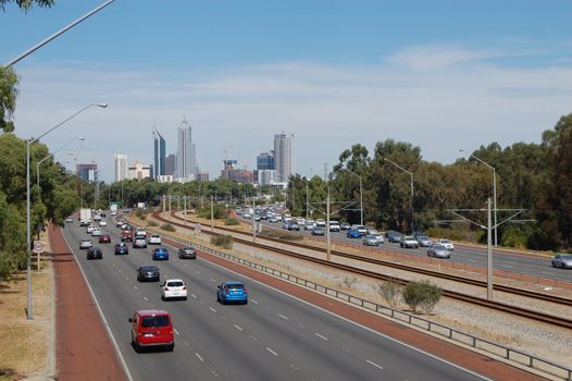 Highway which is placed to the north of Perth city center