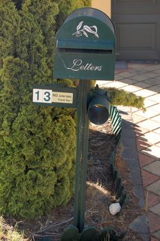 Private mail box, Perth city, Western Australia