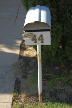 Private mail box, Perth city, Western Australia