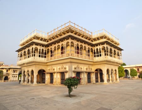 Mubarak Mahal within the City Palace of Jaipur, Rajasthan, India