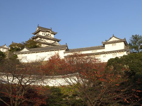 Main tower of Himeji Castle in Himeji city, Japan
