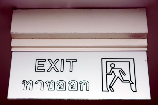 Fire exit signs