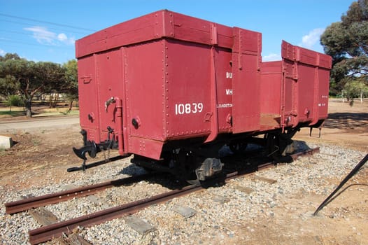 Wagon in the town, Western Australia