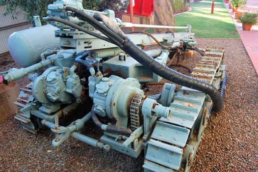 Museum of Goldfields, Kalgoorlie, Western Australia, mining vehicle