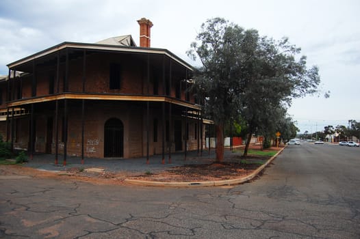 Abandoned house in Kalgoorlie town, Western Australia