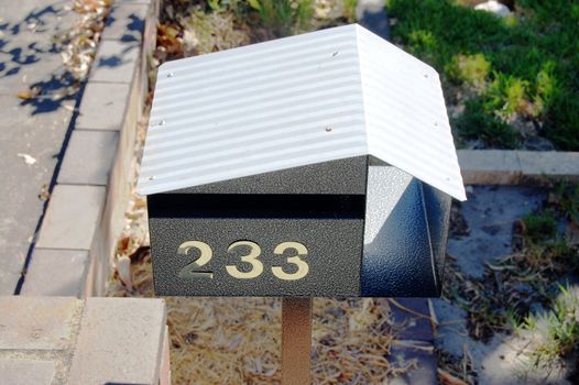 Private mail box in Perth city, Western Australia