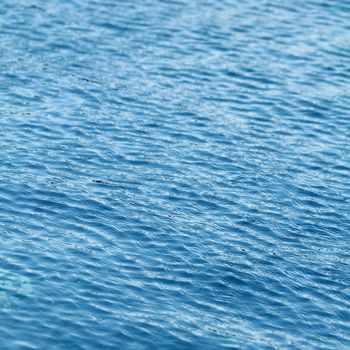 Swimming pool with ripple water background