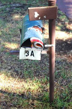 Private mail box in Perth city, Western Australia